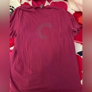Pink Criterion Collection logo shirt, XL